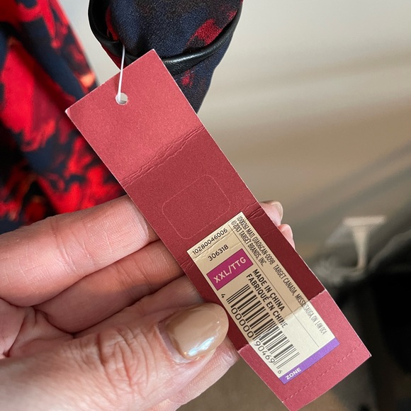 Merona A-Line Floral Dress - Picture 6 of 6